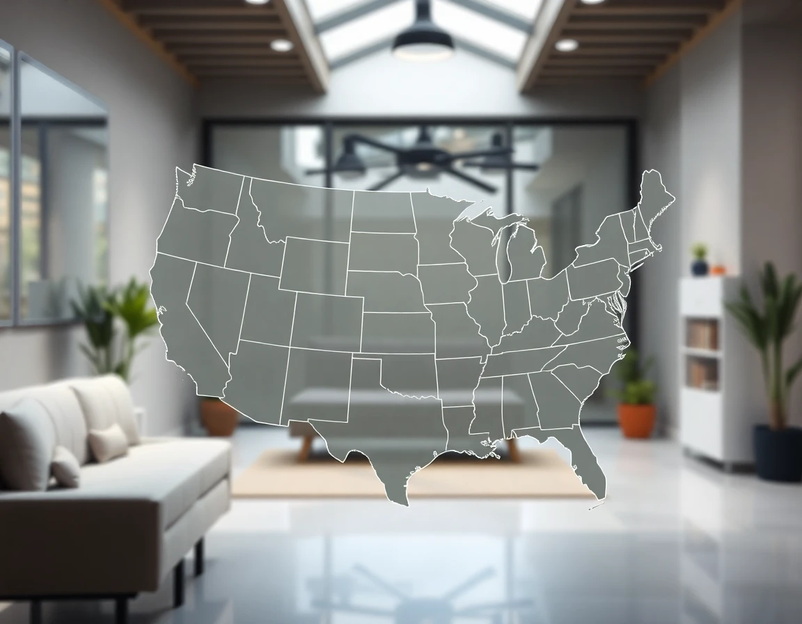 Pest Control Service Areas Map